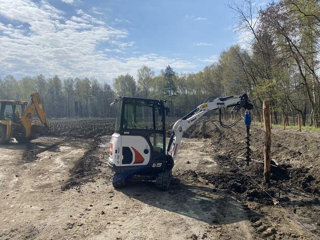 Usługi minikoparka młot wiertnica WOZIDLO 1T