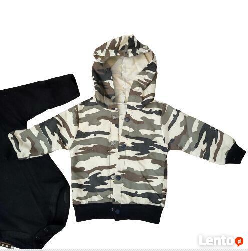 Komplet dziecięcy moro rozmiar 56 i 62 nowy