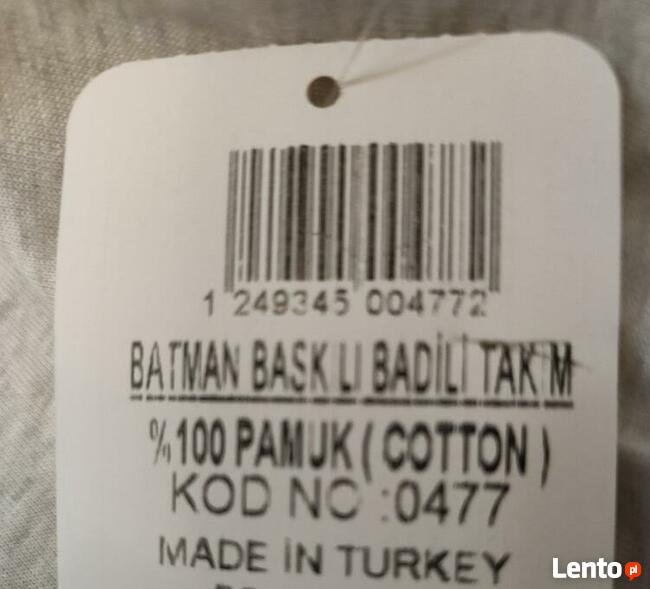 Komplet niemowlęcy Batman r: 68