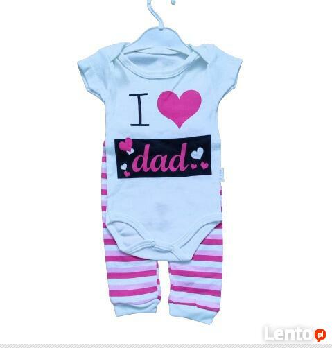 Komplet niemow z krótkim rękawem r: 62, 68, 74