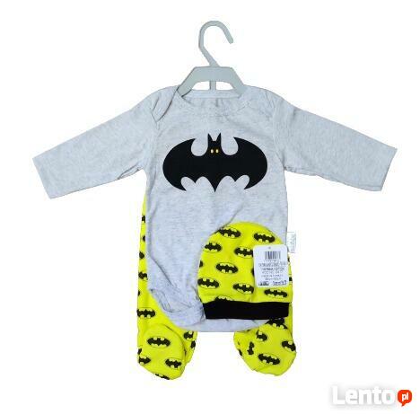 Komplet niemowlęcy "Batman" r: 62 i 68