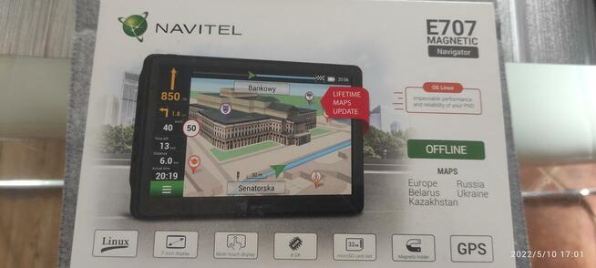 Nawigacja Novotel 7 cali mapy gratis Aigo trak