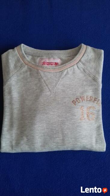 Bluza popielata, rozm. 146, nowa, do sprzedania