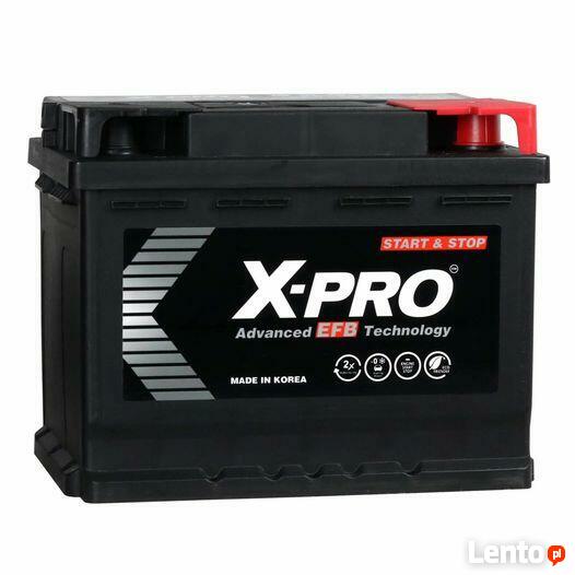 Akumulator X-PRO EFB 60Ah 560A