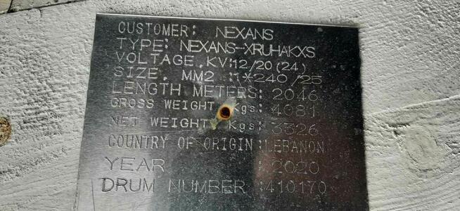 Kabel XRUHAKXS 1x240/25mm2