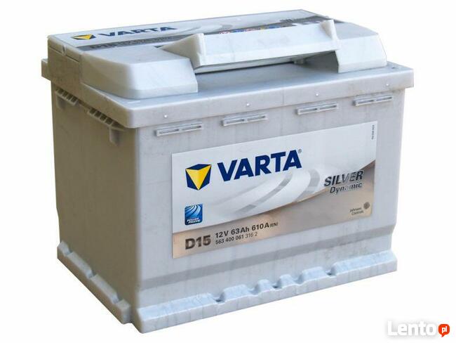 Akumulator Varta Silver Dynamic D15 63Ah/610A