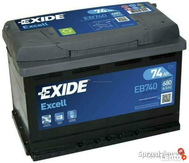 Akumulator Exide Excell 74Ah 680A