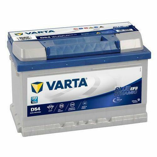Akumulator VARTA Blue Dynamic EFB START&STOP D54 65Ah 650A