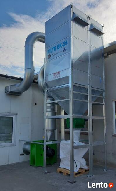 Filtr EK-24/Odciąg trocin 18 000m³/h teraz 10% taniej