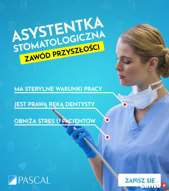 Asystentka Stomatologiczna w Częstochowie ZA DARMO!