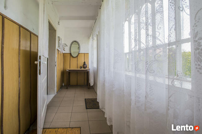 Dom drewniany z lat 60-tych, Olimpów w gm. Iwierzyce.