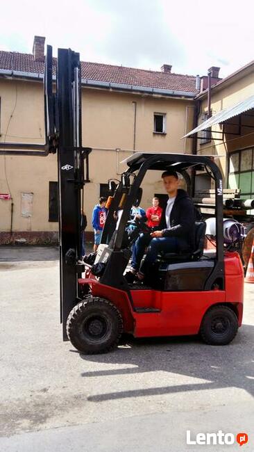 Kurs na wózki widłowe UDT Opole