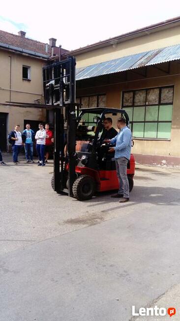 Kurs na wózki widłowe UDT Opole