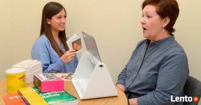 Logopeda, neurologopeda, terapia mowy, afazja, udar, autyzm