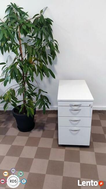 Kontenerek biurkowy Szafka nocna zamykana na kluczyk SOLIDNA