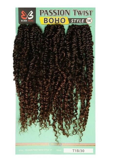 3X Boho Style Passion Twist 14 Crochet
