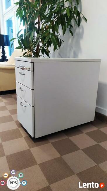 100x Szafka Nocna zamykana na klucz Kontenerek Biurkowy