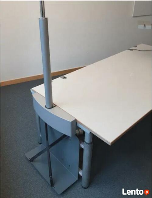 Duże Biurko Wini Winea 200x90cm REGULOWANA Wysokość zLampami