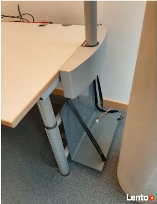 50x Biurko Wini Winea 200x90cm REGULOWANA Wysokość z Lampami