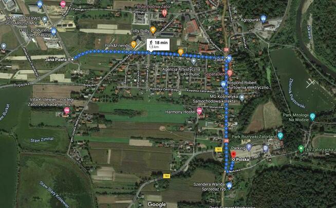 Noclegi Zator CENTRUM ! Pokój dla 3 lub 4 osób.