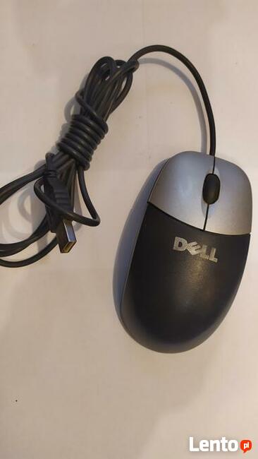 MYSZ OPTYCZNA Dell Srebrno-czarna na USB