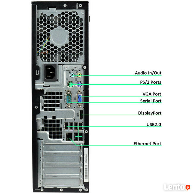 Komputer HP Z210 Xeon E3-1220 8GB 128SSD