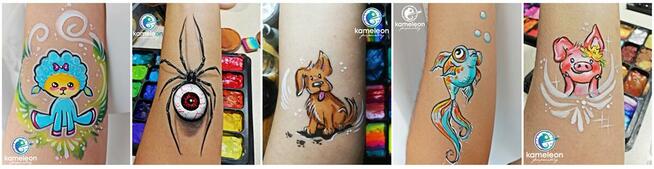 Malowanie twarzy i ciała - strefa FACE&BODY ART