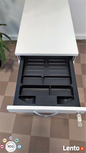 Kontenerek biurkowy Szafka nocna zamykana na kluczyk SOLIDNA