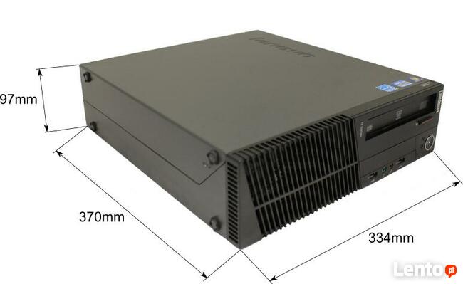 Lenovo M91P i5-2400 4x3.1GHz 8GB 250GB Win7Pro