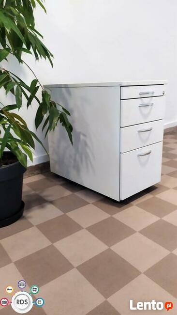 100x Szafka Nocna zamykana na klucz Kontenerek Biurkowy