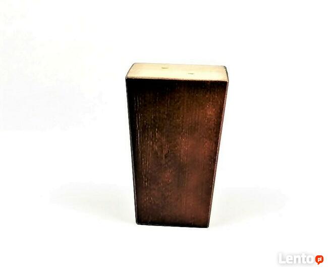 Nóżka drewniana do mebli, Trapez T12