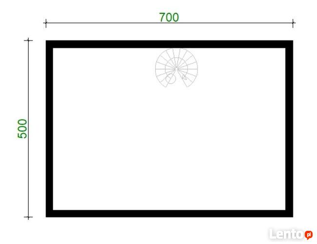 Projekt domu ZG50 - na zgłoszenie (5m na ROD)