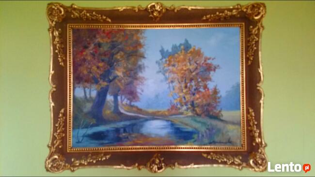 Sprzedam lub wypożyczę obrazy olejne w pięknych ramach