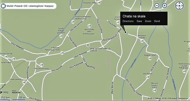 Pokoje z łazienkami i widokiem na góry w centrum Karpacza