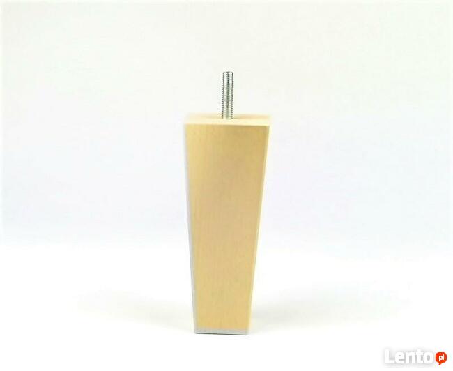 Nóżka drewniana do mebli trapez, L14