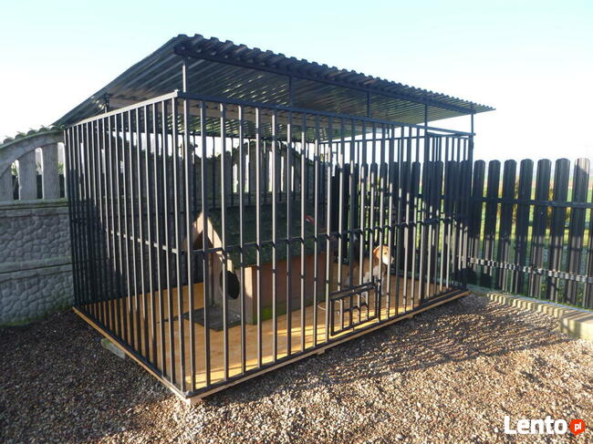 Kojec dla psa Boks Kojce dla psów wzmocnione i ocynkowane