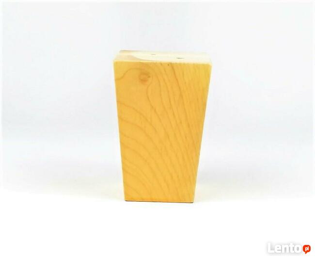 Nóżka drewniana do mebli, Trapez T12