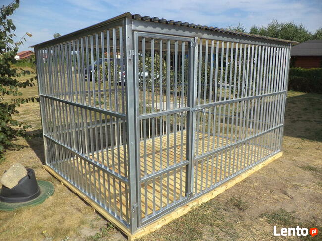 Kojec dla psa Boks Kojce dla psów wzmocnione i ocynkowane