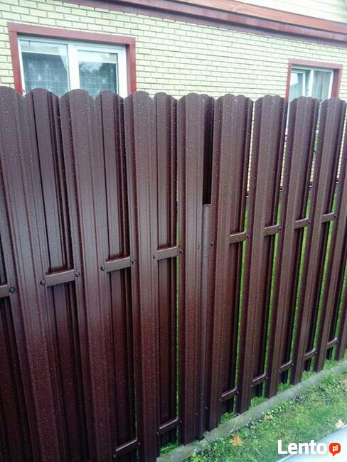 Wytrzymałe, tanie, ładne sztachety metalowe 1 i 2 gat.