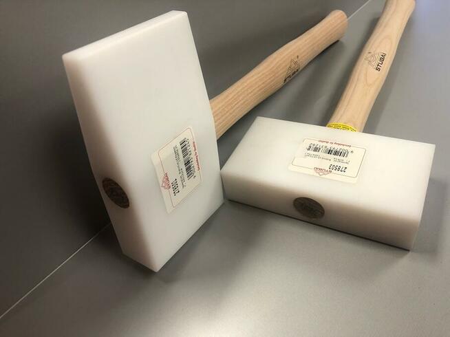 DEKARZU !!! Młotek ścięty PCV STUBAI 155x85x35