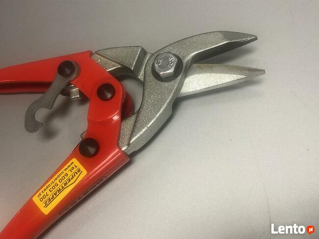 DEKARZU !!! Nożyce do cięcia blachy - ROSTEX 2326 - krótkie