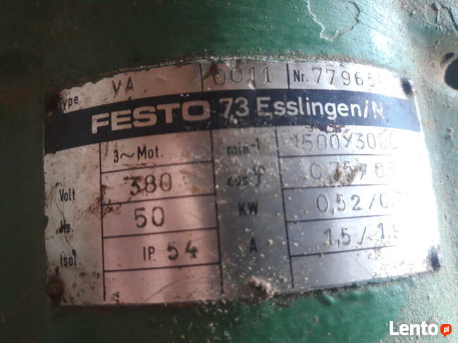 Strugarka czterostronna, Festo listwiarka