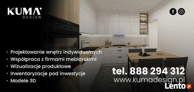 Projektowanie wnętrz / Wizualizacje / Architekt / Projekty O