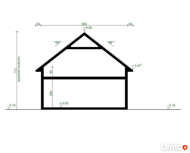 PL 15 dom na zgłoszenie 70 m Polski ład