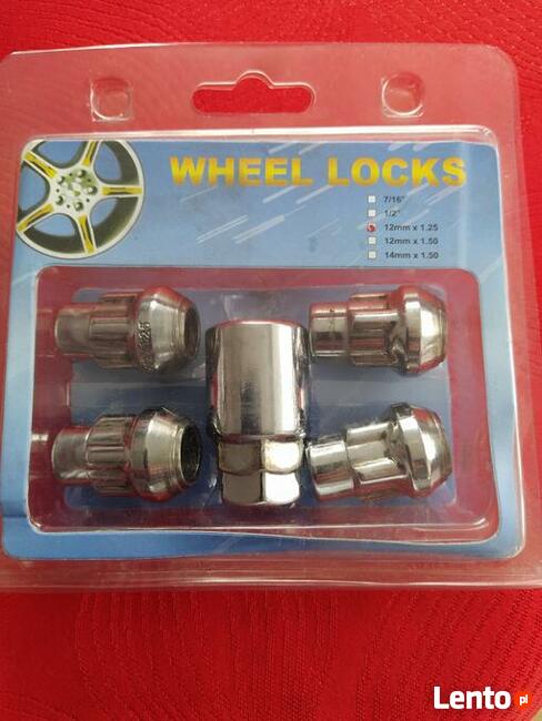 Nakrętki zabezpieczające przed kradzieżą 12x1.25mm.