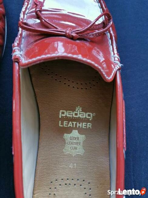 Buty SIOUX rozm.41 Skóra naturalna lakierowana Super stan