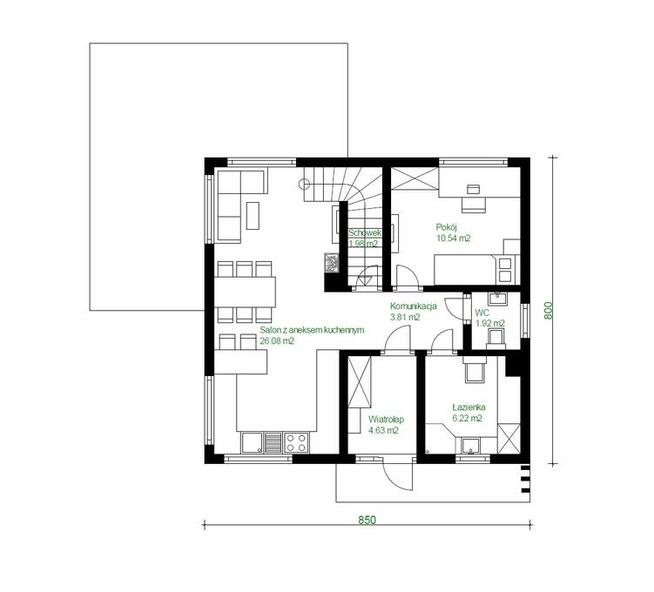 PL 14 dom na zgłoszenie 70 m Polski ład