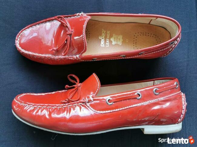 Buty SIOUX rozm.41 Skóra naturalna lakierowana Super stan