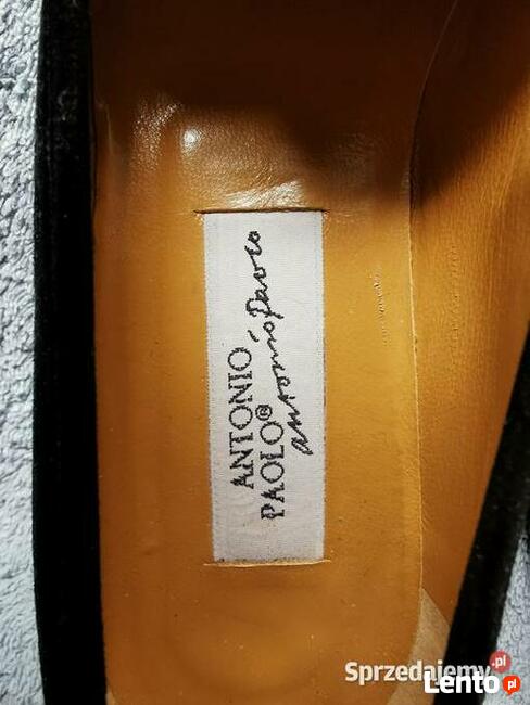 Czółenka włoskie ANTONIO PAULO Rozm.39,5 JAK NOWE