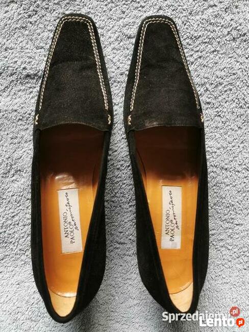 Czółenka włoskie ANTONIO PAULO Rozm.39,5 JAK NOWE